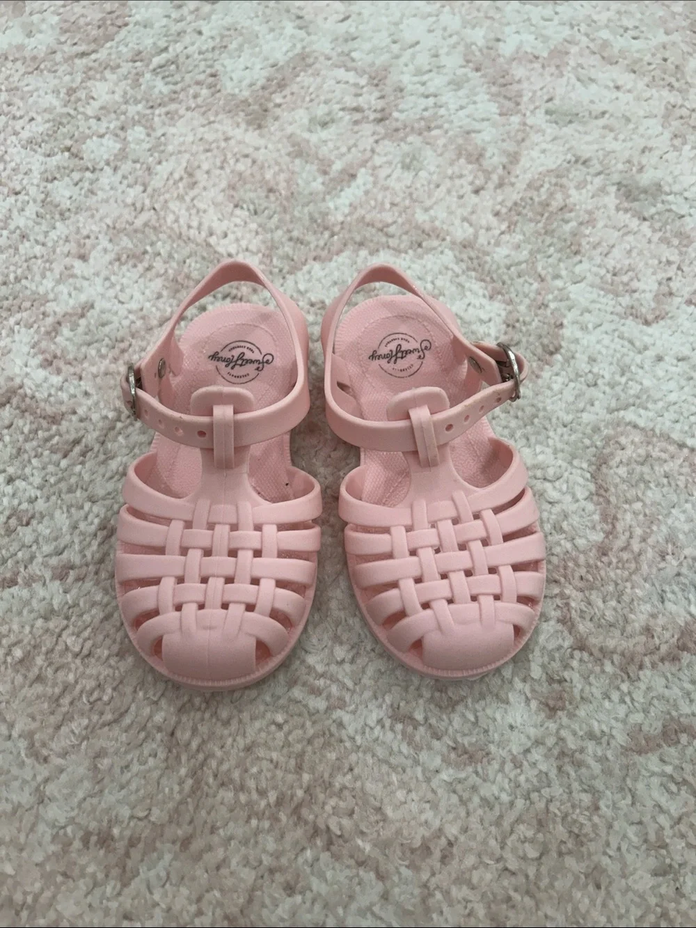 Sweethoney Pink Jelly Sandals
